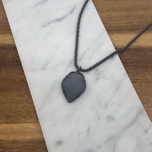 Kendra Scott Grey necklace